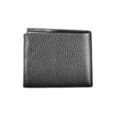 Calvin Klein Schwarzes Leder Portemonnaie