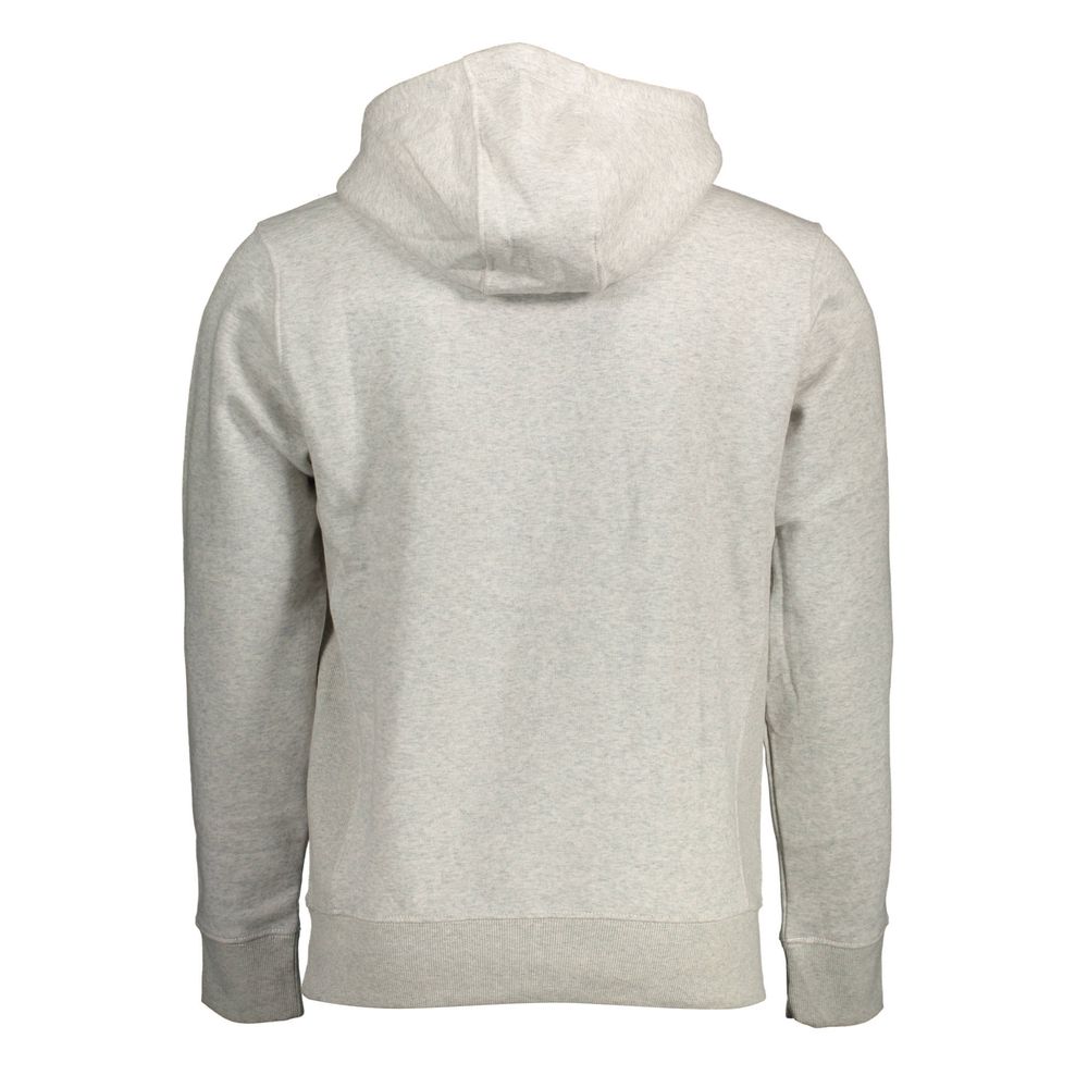 Tommy Hilfiger Grauer Baumwollpullover für Männer