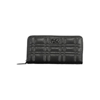 Calvin Klein Schwarzes Polyester Portemonnaie