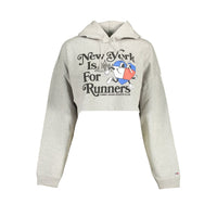 Tommy Hilfiger Grauer Baumwollpullover für Frauen