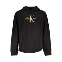 Calvin Klein Schwarzer Baumwollpullover für Männer