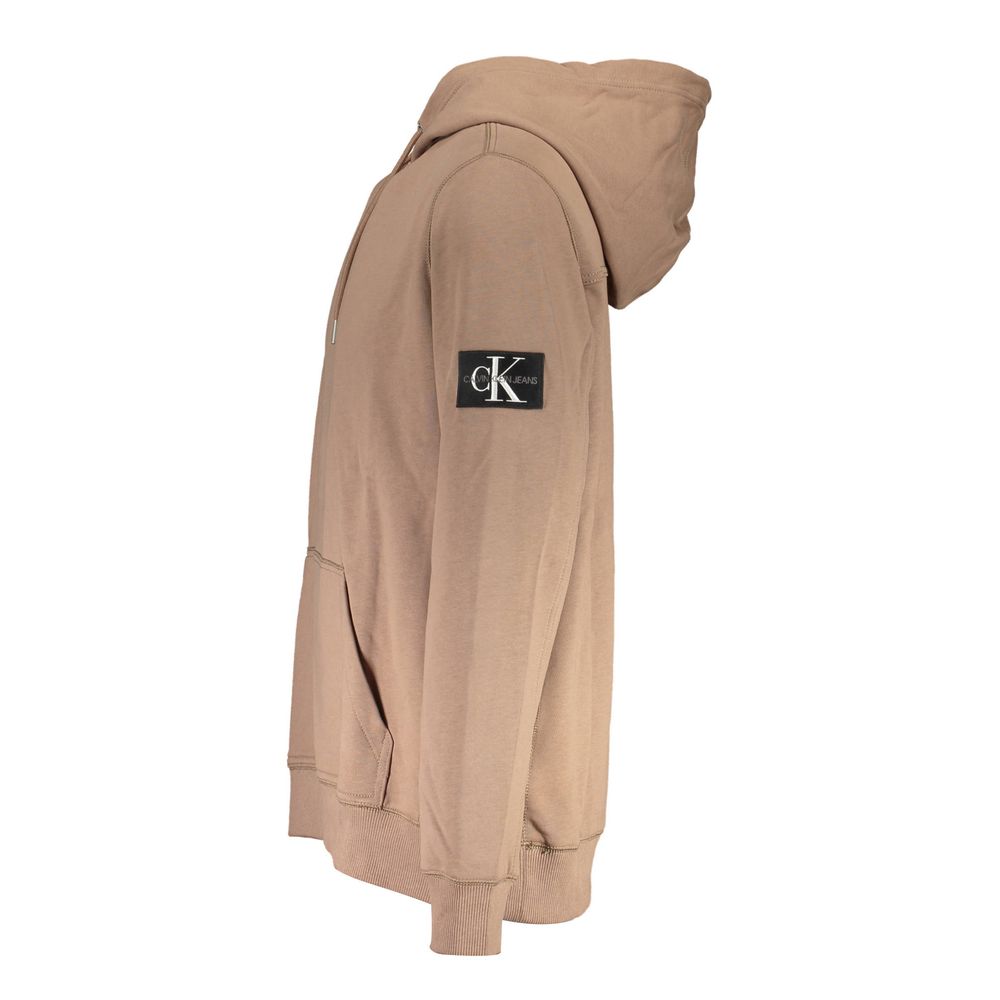 Calvin Klein Brauner Baumwollpullover für Männer