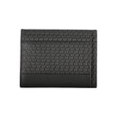 Calvin Klein Schwarzes Leder Portemonnaie