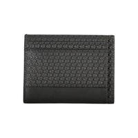 Calvin Klein Schwarzes Leder Portemonnaie