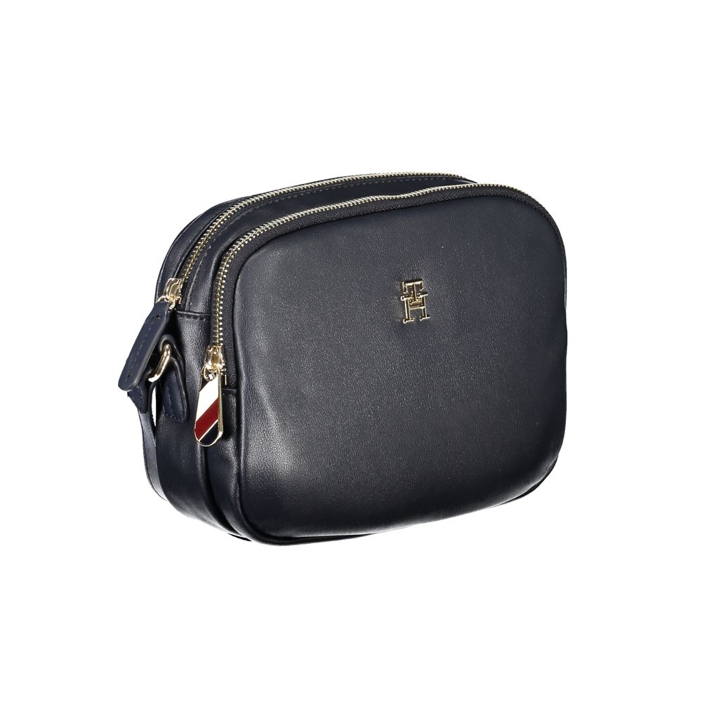 Tommy Hilfiger Blaue Polyester Handtasche
