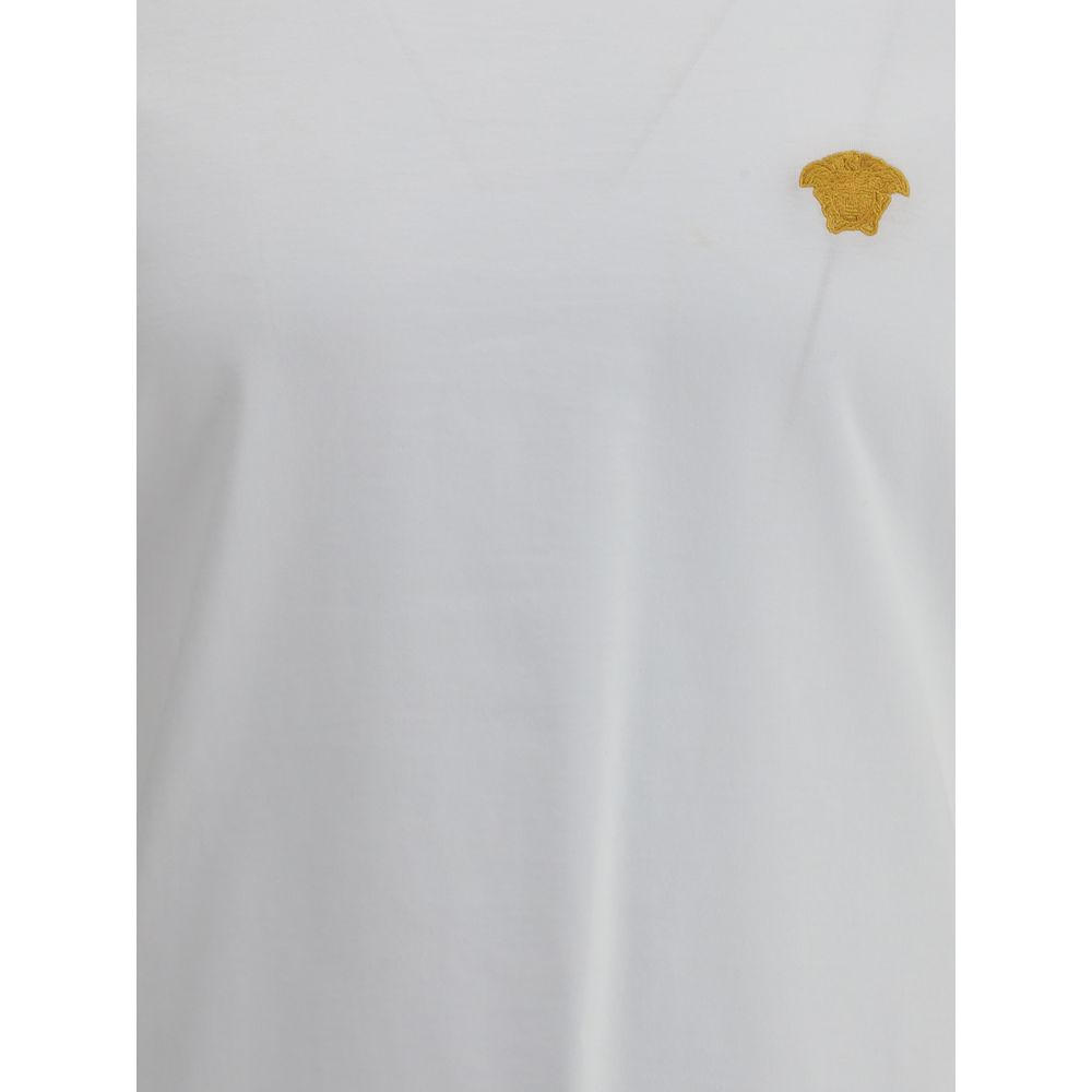 Versace Weißes Baumwoll-T-Shirt