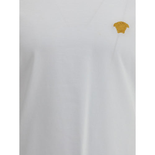 Versace Weißes Baumwoll-T-Shirt