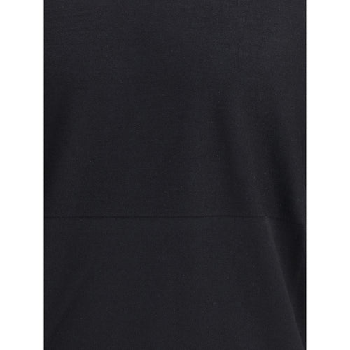 Jil Sander Black Wool Fleece Sweatshirt