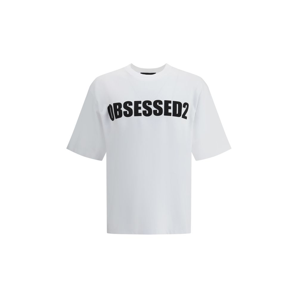 Dsquared² Baumwoll-T-Shirt in Weiß