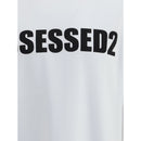 Dsquared² Baumwoll-T-Shirt in Weiß