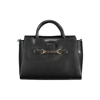 Guess Jeans Schwarze Polyethylen-Handtasche