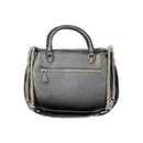 Guess Jeans Schwarze Polyethylen-Handtasche