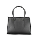 Calvin Klein Schwarze Polyester Handtasche