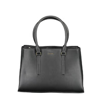 Calvin Klein Schwarze Polyester Handtasche