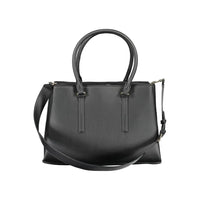Calvin Klein Schwarze Polyester Handtasche