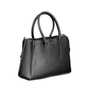 Calvin Klein Schwarze Polyester Handtasche