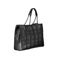 Calvin Klein Schwarze Polyester Handtasche