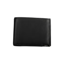 Calvin Klein Schwarzes Leder Portemonnaie