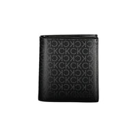 Calvin Klein Schwarzes Polyester Portemonnaie