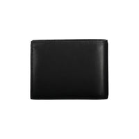 Calvin Klein Schwarzes Leder Portemonnaie
