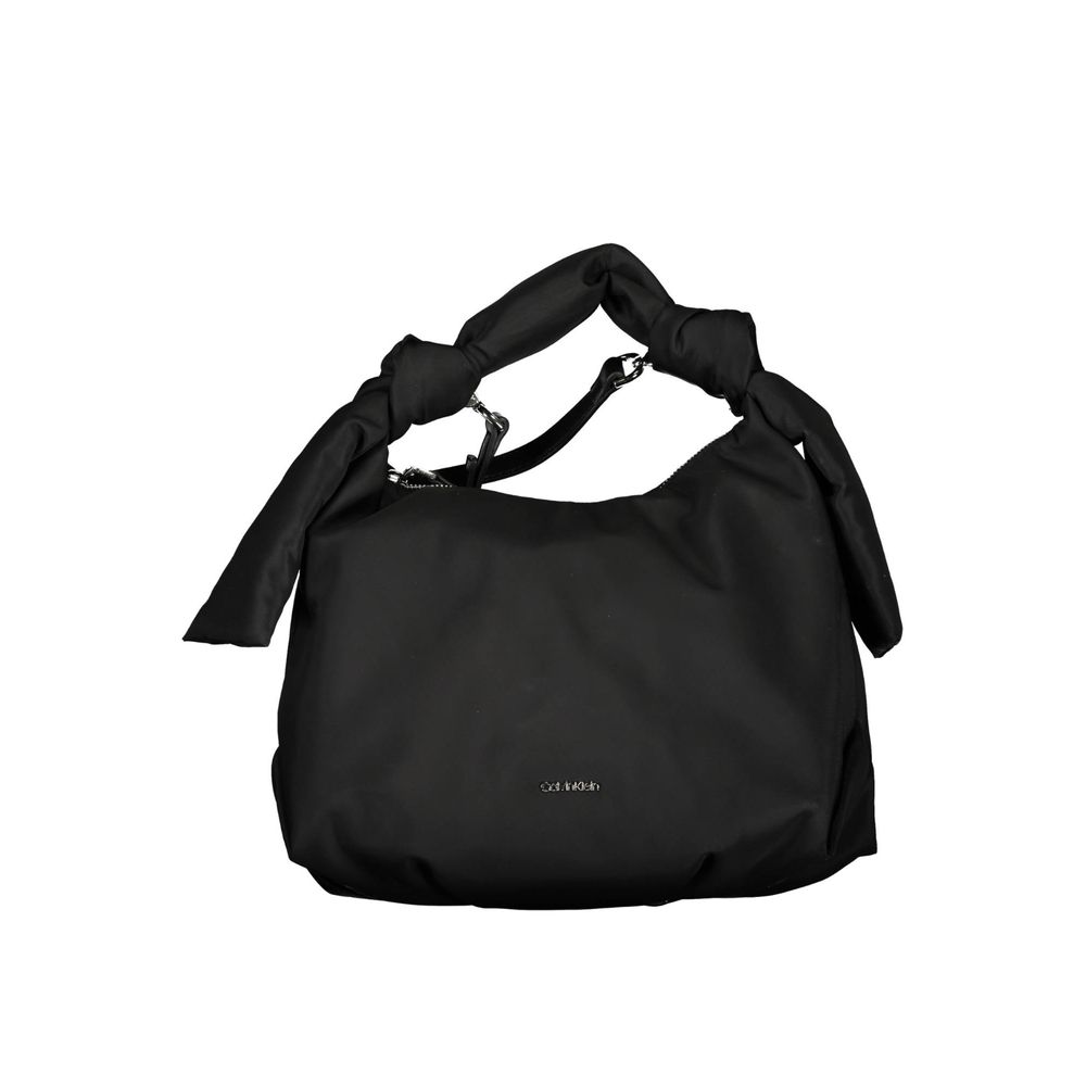 Calvin Klein Schwarze Polyester Handtasche