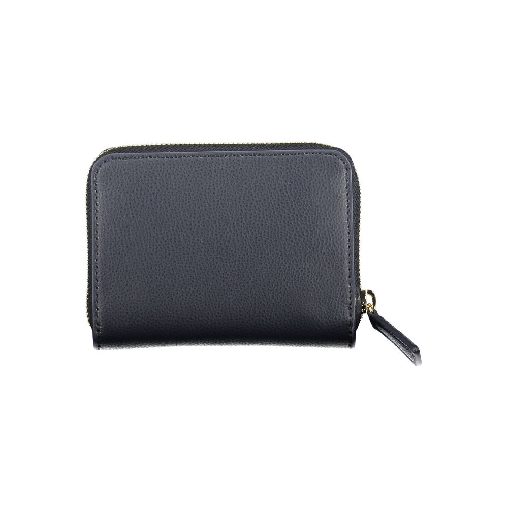 Tommy Hilfiger Blaue Polyester-Geldbörse
