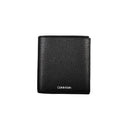 Calvin Klein Schwarzes Leder Portemonnaie