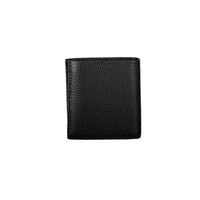 Calvin Klein Schwarzes Leder Portemonnaie