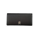 Tommy Hilfiger Schwarzes Portemonnaie aus Polyethylen