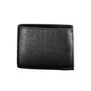 Calvin Klein Schwarzes Leder Portemonnaie