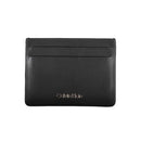 Calvin Klein Schwarzes Leder Portemonnaie
