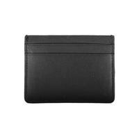 Calvin Klein Schwarzes Leder Portemonnaie