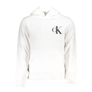 Calvin Klein Weißer Baumwollpullover