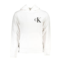 Calvin Klein Weißer Baumwollpullover