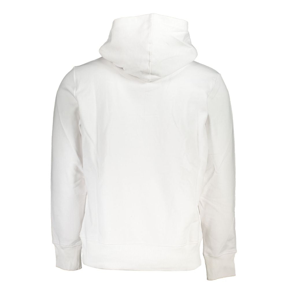 Calvin Klein Weißer Baumwollpullover
