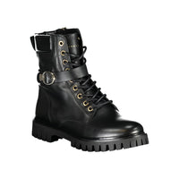 Tommy Hilfiger Schwarzer Polyester-Stiefel