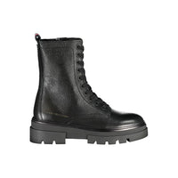Tommy Hilfiger Schwarzer Polyester-Stiefel