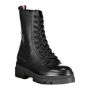 Tommy Hilfiger Schwarzer Polyester-Stiefel