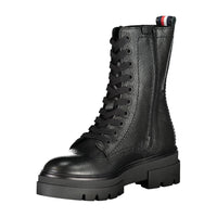 Tommy Hilfiger Schwarzer Polyester-Stiefel