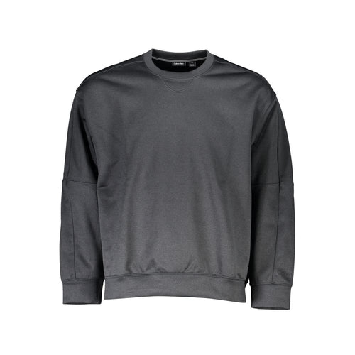 Calvin Klein Schwarzer Polyester-Sweatshirt