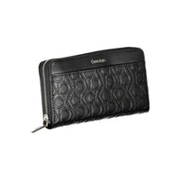Calvin Klein Schwarzes Polyester Portemonnaie