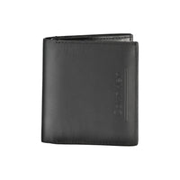 Calvin Klein Schwarzes Leder Portemonnaie