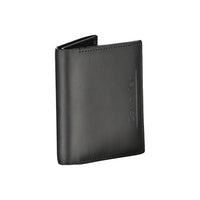 Calvin Klein Schwarzes Leder Portemonnaie