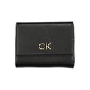 Calvin Klein Schwarzes Polyester Portemonnaie