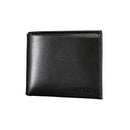 Calvin Klein Schwarzes Leder Portemonnaie