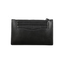Calvin Klein Schwarzes Leder Portemonnaie