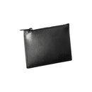 Calvin Klein Schwarzes Leder Portemonnaie