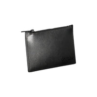 Calvin Klein Schwarzes Leder Portemonnaie