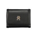 Tommy Hilfiger Schwarzes Portemonnaie aus Polyethylen
