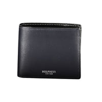 Tommy Hilfiger Blaues Leder Portemonnaie